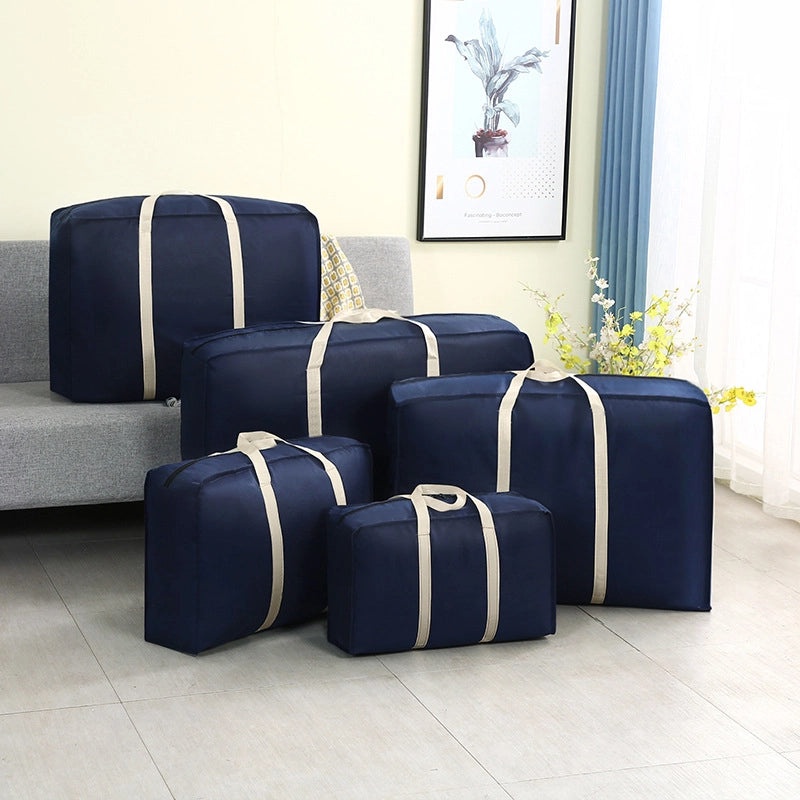 Large Waterproof Moving Storage Bag for Quilts Clothes Cotton Bedding | Home Storage & Organization