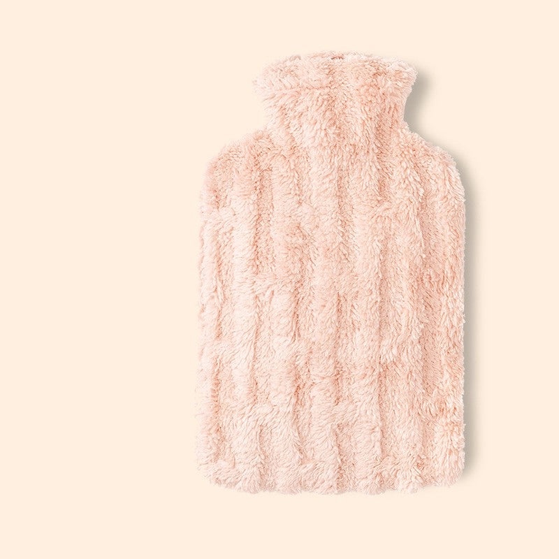 Minimalist Solid Color PVC Hot Water Bottle for Warmth & Comfort | Home & Living Accessories