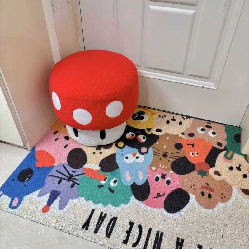 Animal Pattern PVC Carpet for Casual Vacation Use|Home Decor