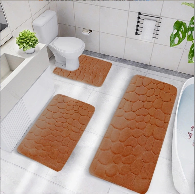 Nordic Non-slip Bathroom Door Mat Absorbent Bedroom Carpet Household Entrance Rug|Home & Living > Bath > Bath Rugs & Mats