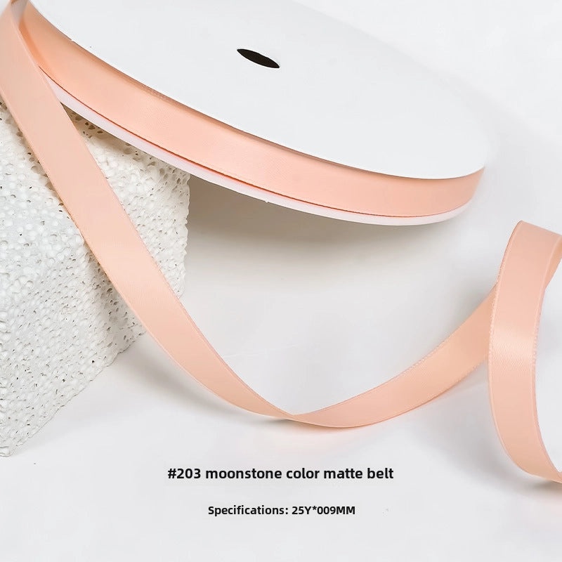 Yao Ming Han Style Milk Silk Ribbon Bow Hair Accessory Korean Full-matte Floral Packaging Belt|Hair Accessories