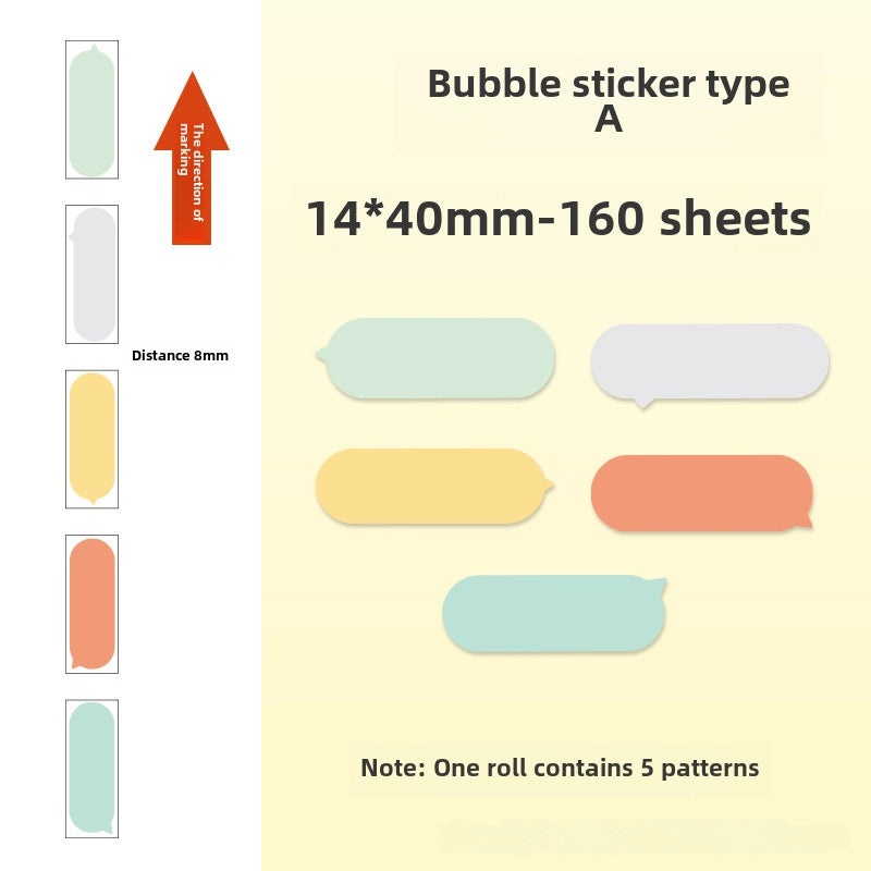 Jingchen D11 Transparent Thermal Printing Label Paper for Jewelry Cosmetic Cable | Adhesive Protective Pet Paper|Label Supplies