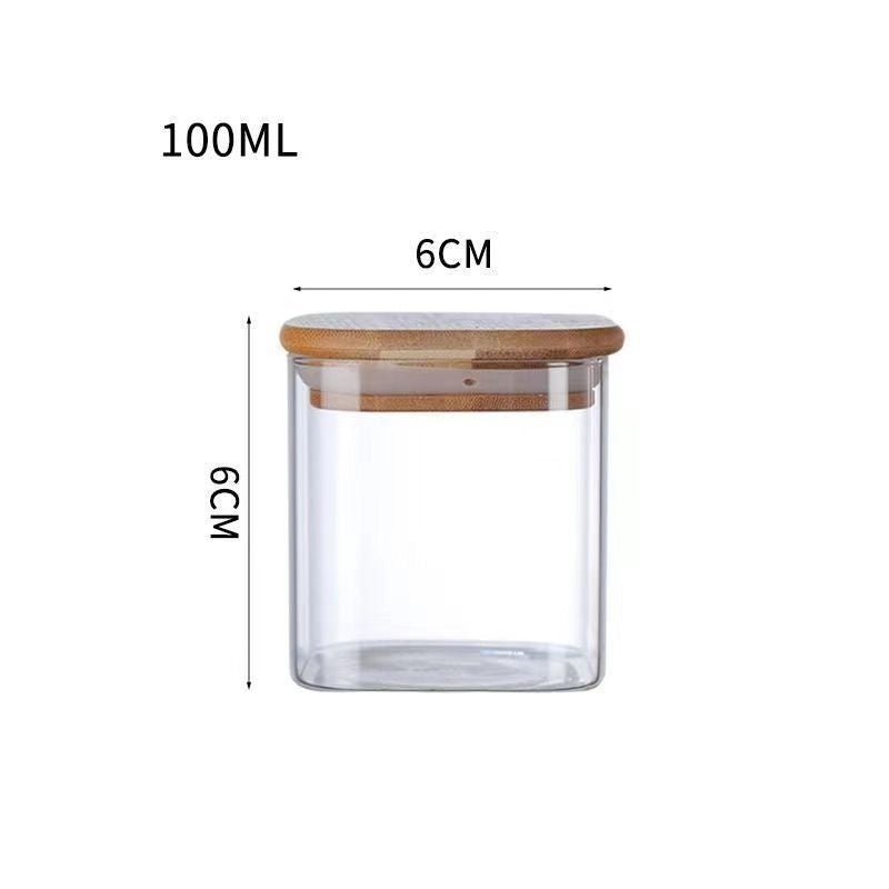 Simple Modern Glass Storage Box for Home Organization|Home Storage & Organization