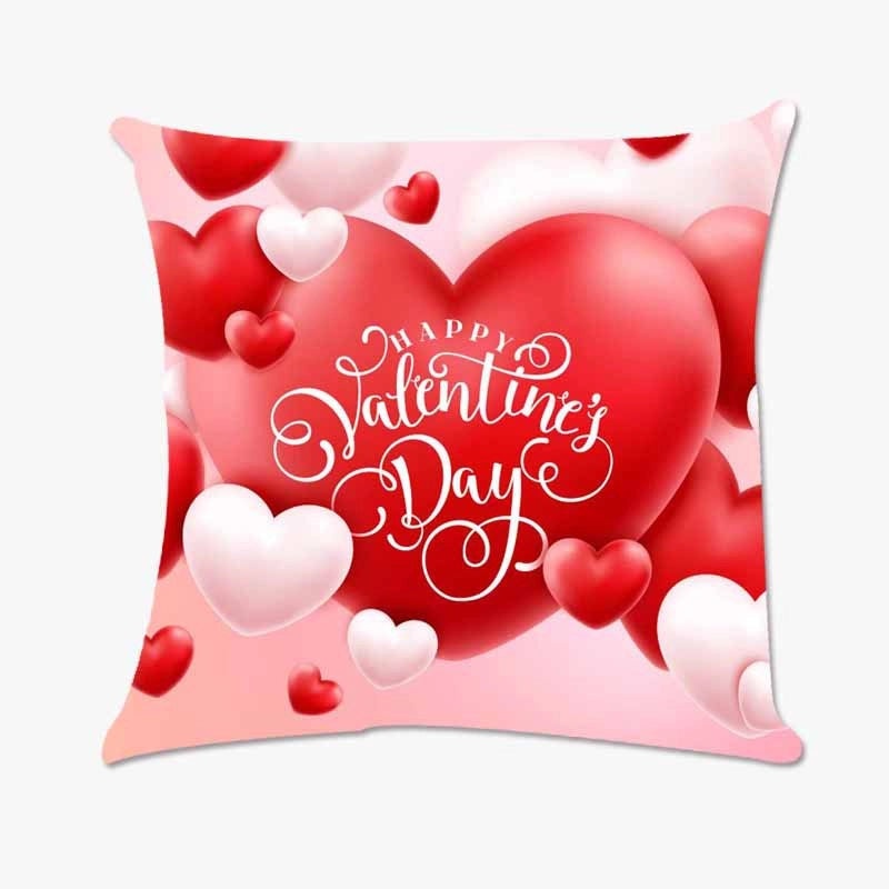 Valentine's Day Minimalist Letter Pillowcases for Couch and Sofa Super Soft Decorative Covers|Home Decor Cushions