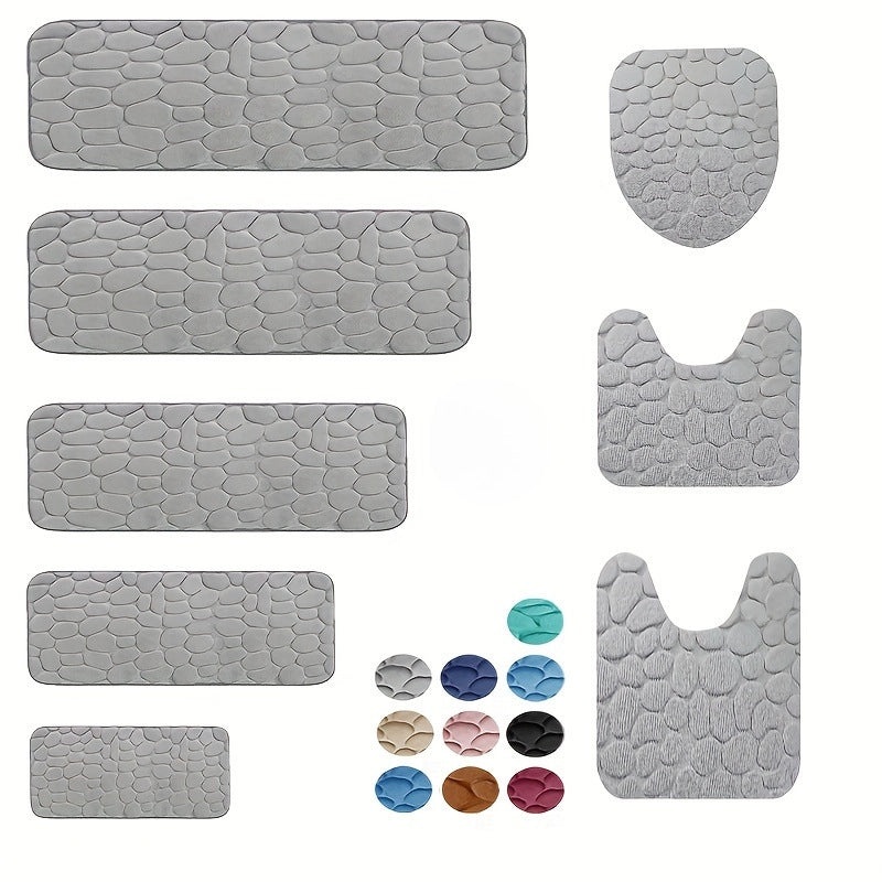 Nordic Non-slip Bathroom Door Mat Absorbent Bedroom Carpet Household Entrance Rug|Home & Living > Bath > Bath Rugs & Mats