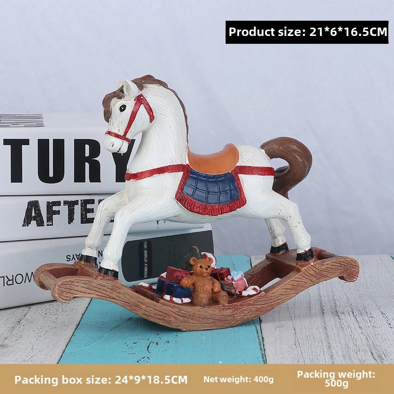 Christmas Trojan Resin Animal Ornaments for Home Decor | Christmas Tree Decorations & Holiday Crafts