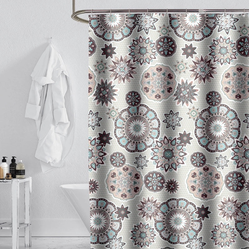 Thickened 130g Waterproof Polyester Shower Curtain Fabric Direct Sale|Home & Bath > Bathroom Accessories > Shower Curtains