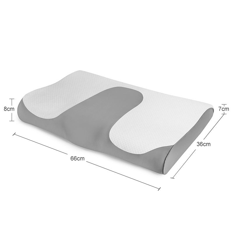 Comfortable Color Block Memory Foam Pillow for Everyday Use|Home & Bedding