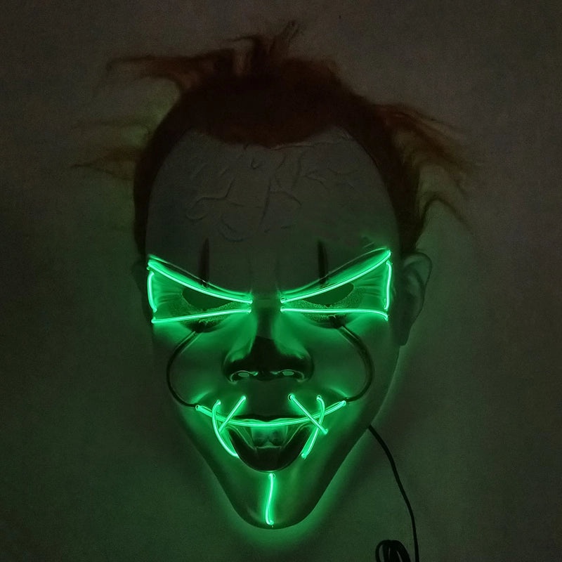 Halloween Grimace Hip-Hop Style Plastic Party Mask|Party Accessories & Masks