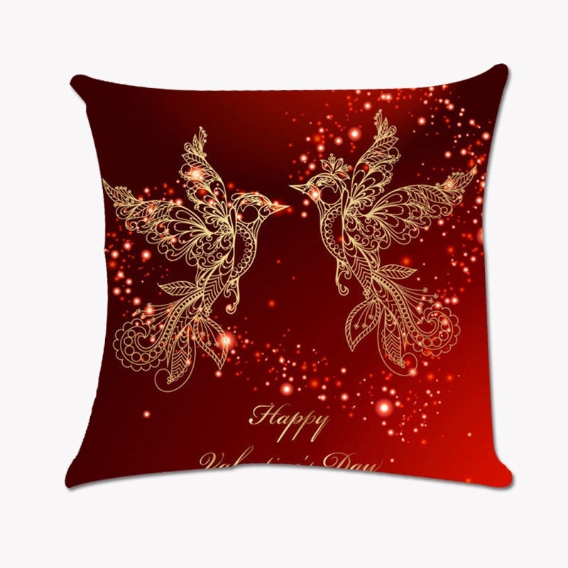 Valentine's Day Minimalist Letter Pillowcases for Couch and Sofa Super Soft Decorative Covers|Home Decor Cushions