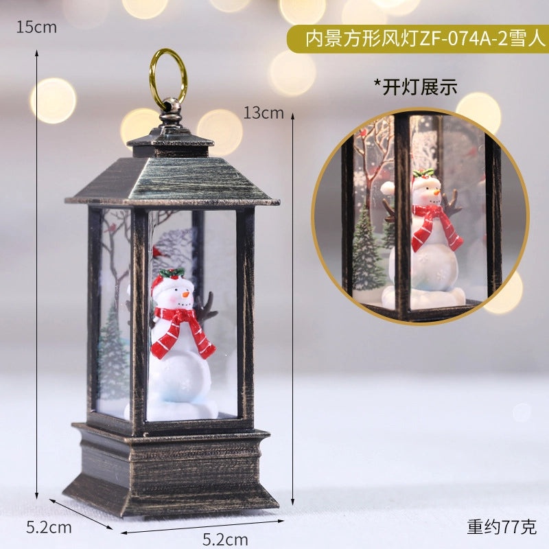 Christmas LED Night Lights Plastic Decoration for Holiday Season | Home Decor Lighting