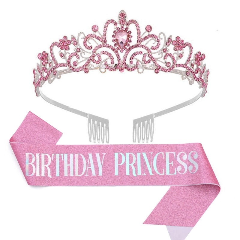 Sweet Birthday Letter Banner Cloth Metal Party Decorations|Party Supplies