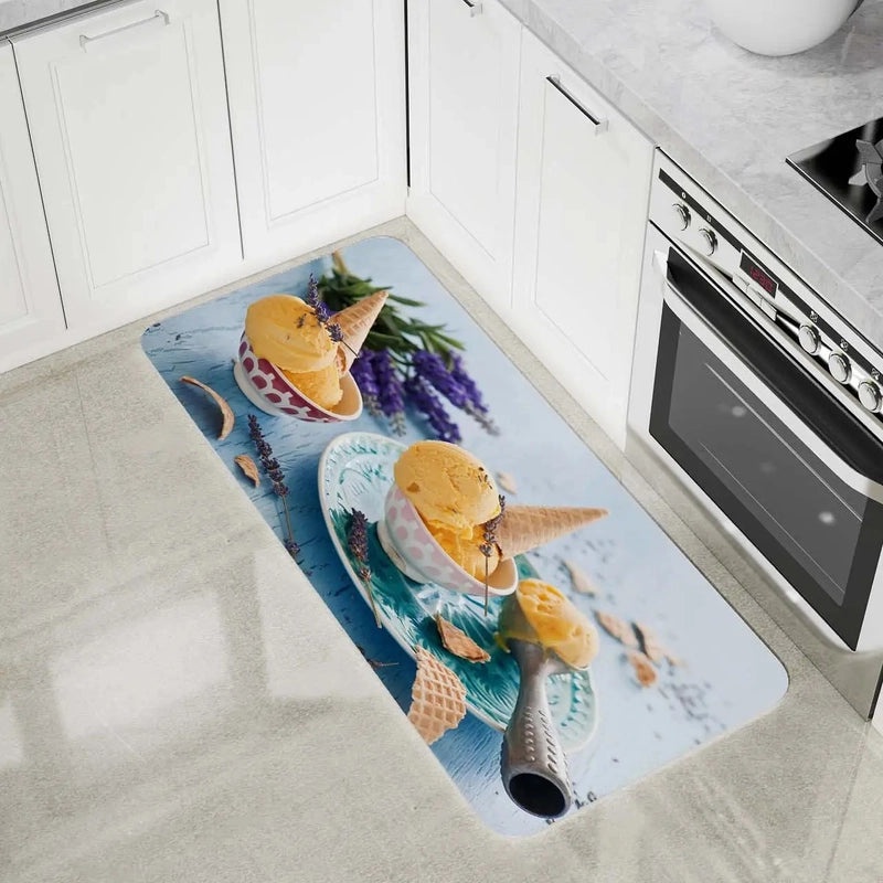 Cozy Casual Spices Pattern Polyester Rug | Home Decor Carpet