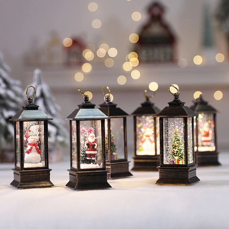 Christmas LED Night Lights Plastic Decoration for Holiday Season | Home Decor Lighting