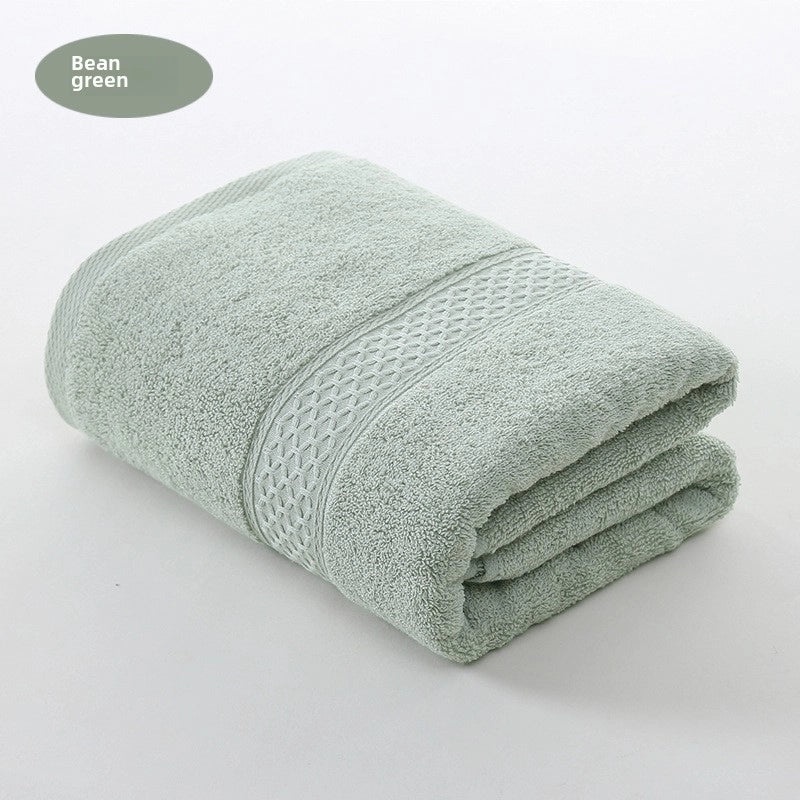 Gaoyang Thickened Pure Cotton Bath Towel Large Absorbent Soft Household Hotel Spa Towel | Home & Living > Bath > Towels