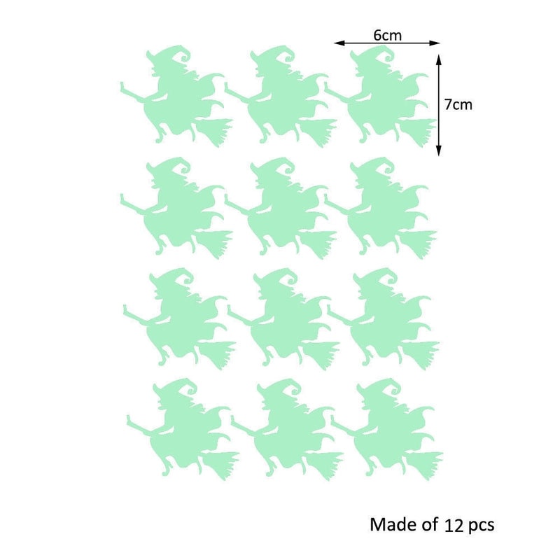 Halloween Luminous Peeping Eyes Stickers Glow in the Dark Festival Wall Decals|Home Decor