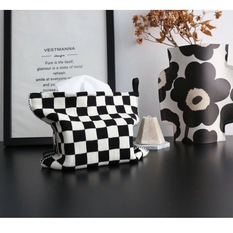 Nordic Lattice Heart Tulip Pattern Polyester Food Storage Containers|Kitchen Storage & Organization