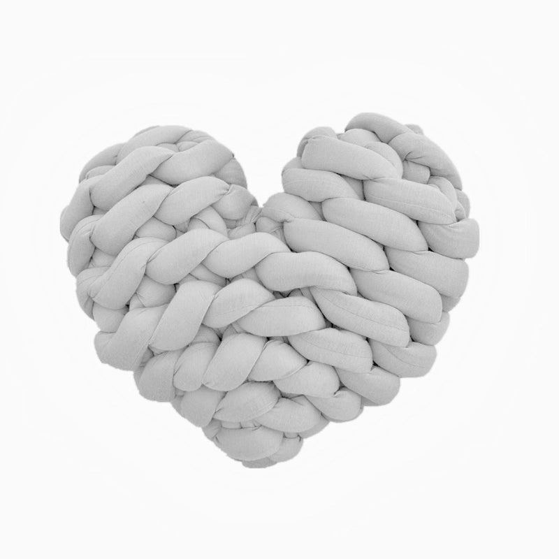 Handmade Nordic Heart-shaped Pillow DIY Core-filled Yarn Woven Cushion Photography Props|Home Decor & Photography Props