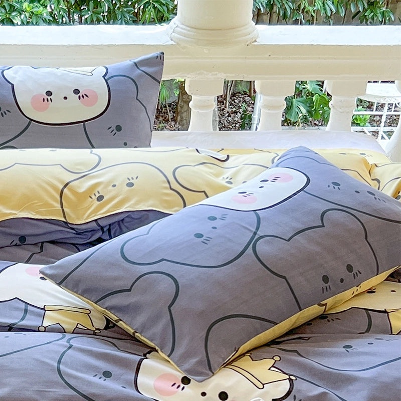 Simple Pillowcase for Dormitory Bedding 48x74cm | Home Textiles & Bedding