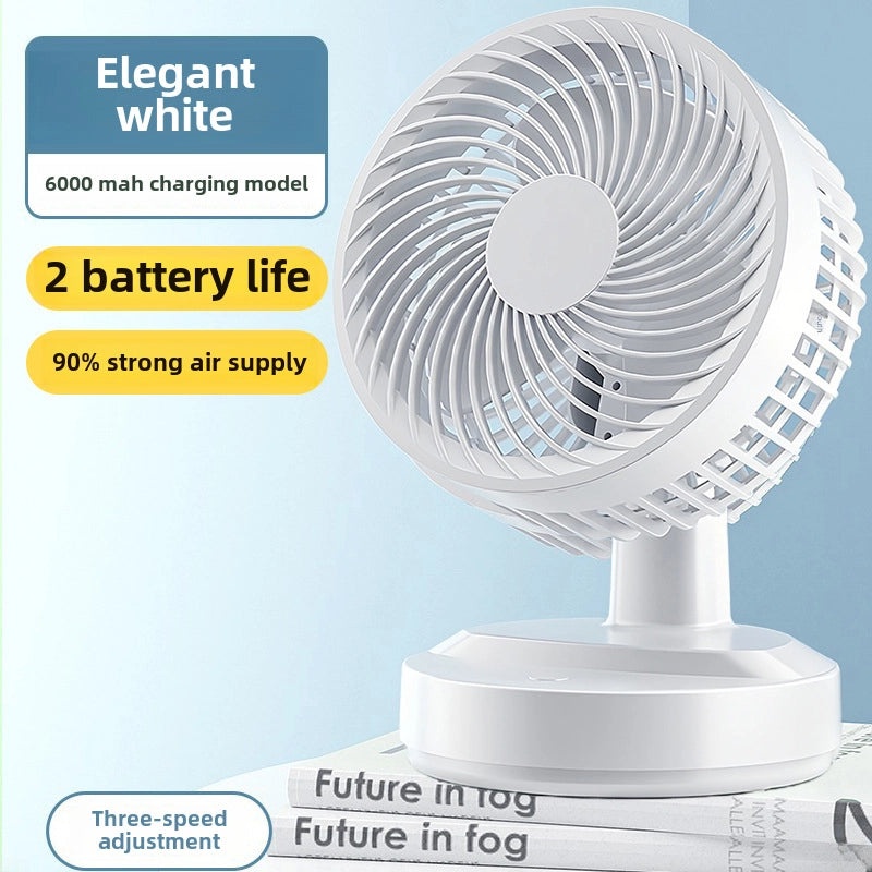 5-inch Mini USB Silent Electric Desktop Fan Compact Small Circulating Fan for Office and Home Use|Home & Office Fans