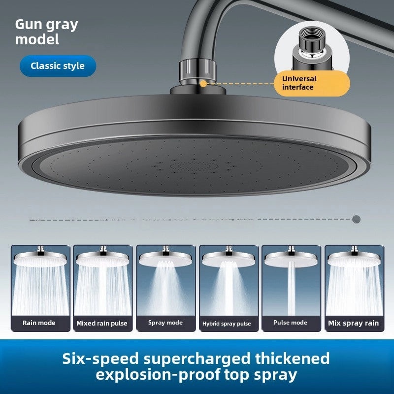 High-Pressure Large Rainfall Shower Head Single Top Spray for Home Bathroom|Bathroom Fixtures & Accessories