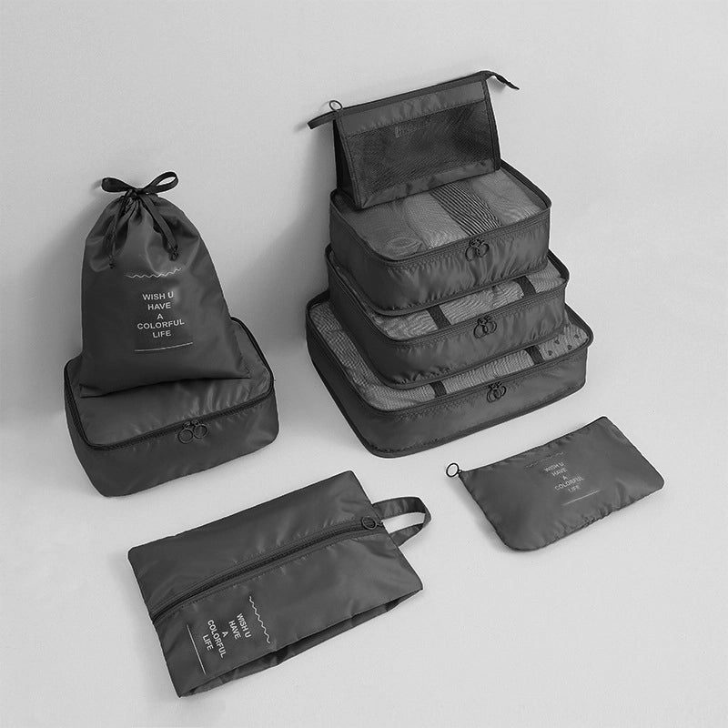 Travel Organizer Bag 9-Piece Set | Travel Accessories
