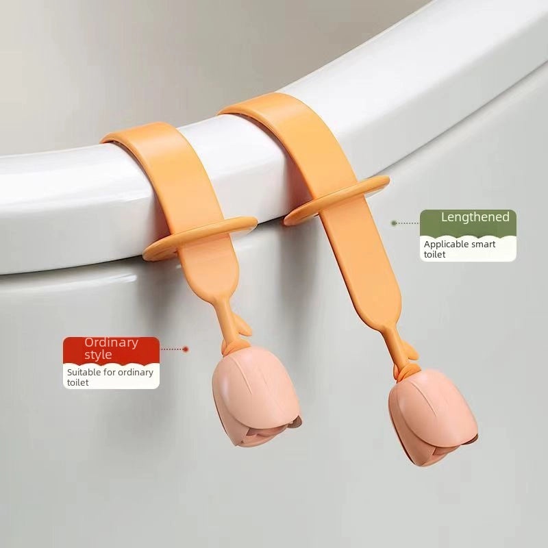 Portable Toilet Lid Opener Silicone Smart Household Bathroom Tool|Home & Kitchen Bathroom Accessories