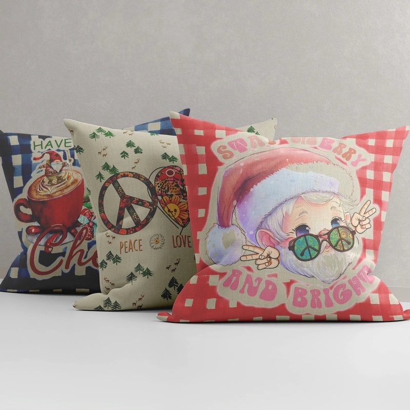 Festive Christmas Couch & Sofa Decorations for Holiday Home | Holiday Home Decor