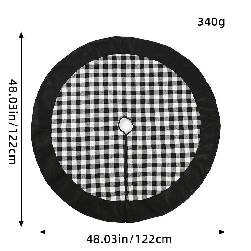 Christmas Minimalist Plaid Snowman Floor Mat for Holiday Party Decor|Home & Living Accessories