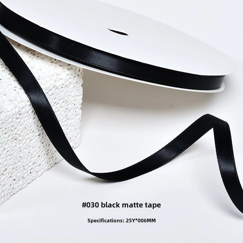 Yao Ming Han Style Milk Silk Ribbon Bow Hair Accessory Korean Full-matte Floral Packaging Belt|Hair Accessories