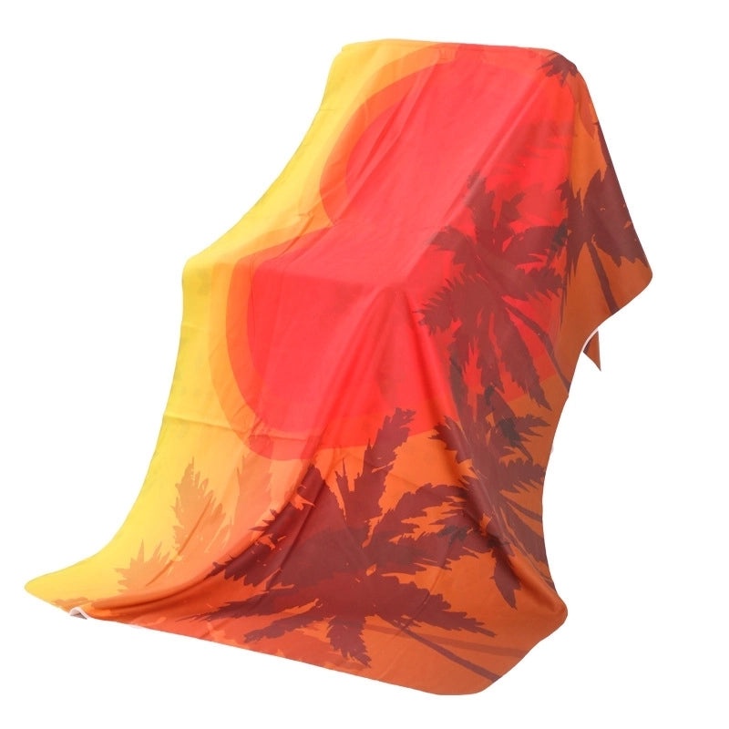 Underwater Animal Print Double-Sided Velvet Polyester Bath Towel | Bath & Beach Towels