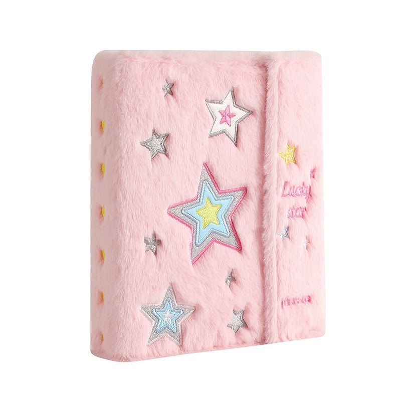 Star Pattern Plush Graduation Photo Album Minimalist Cartoon Preppy Style|Photo Albums & Scrapbooks