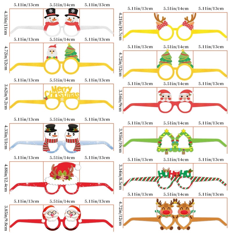 Christmas Festive Cute Tree Santa Snowman Party Accessories|Holiday Jewelry & Accessories