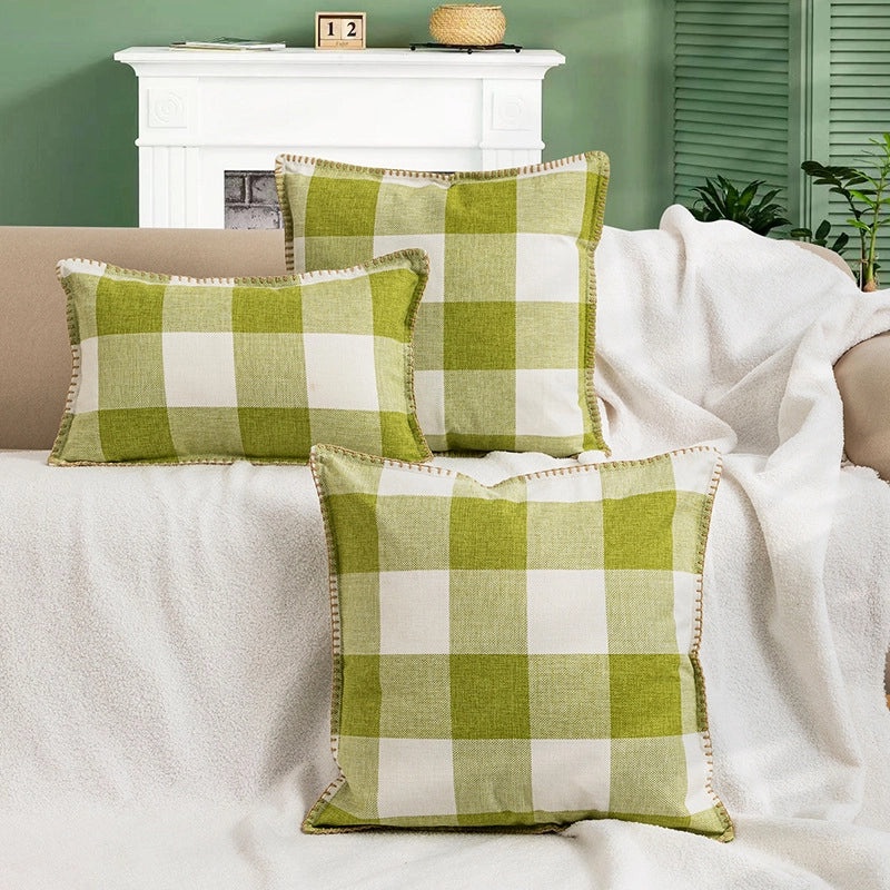 Elegant Minimalist Lattice Chenille Pillow Covers|Home Decor Pillows