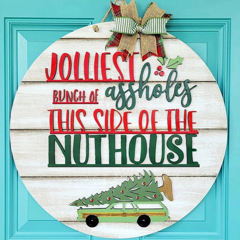 Christmas Wooden Ornament Handmade Rustic Holiday Decoration | Christmas Ornaments