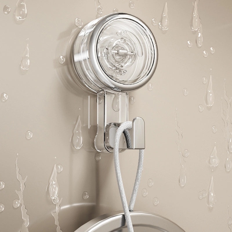 Rotary Strong Suction Cup Hook Non-perforated Seamless Load-bearing for Kitchen Bathroom Towel Door|Home Organization & Storage