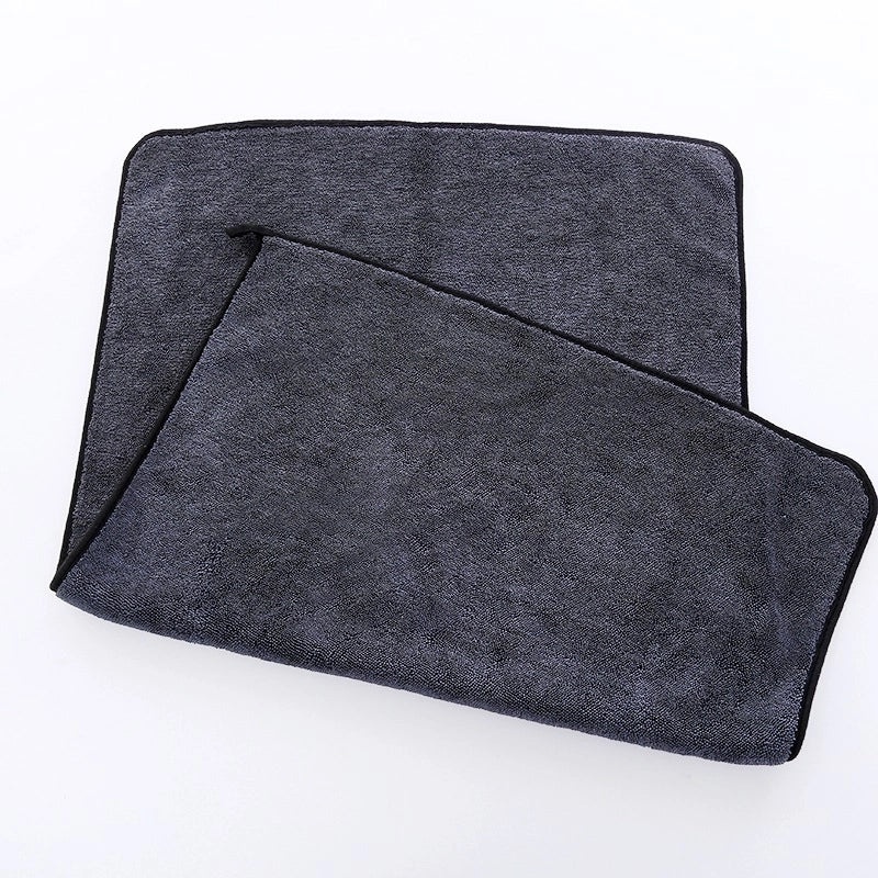 Double-layer Braided Twist Soft Towel for Car Cleaning Thickened Absorbent Household Cloth|Car Care Accessories