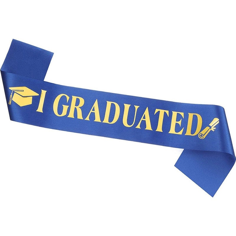 Graduation Season Crown and Shoulder Belt Set for Prom and Party | Accessories & Jewelry