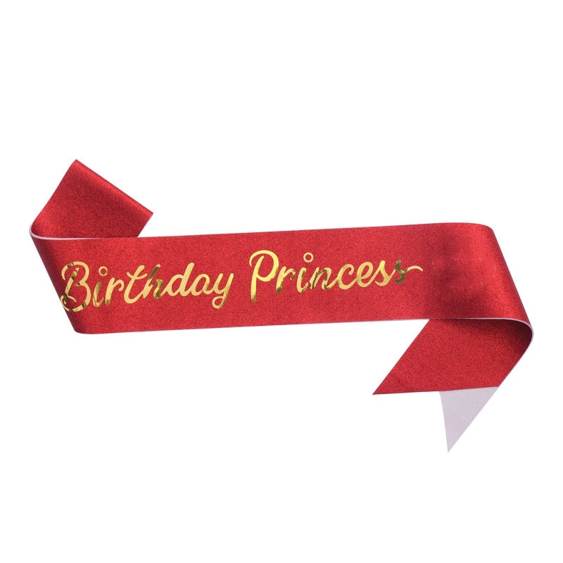 Sweet Birthday Letter Banner Cloth Metal Party Decorations|Party Supplies