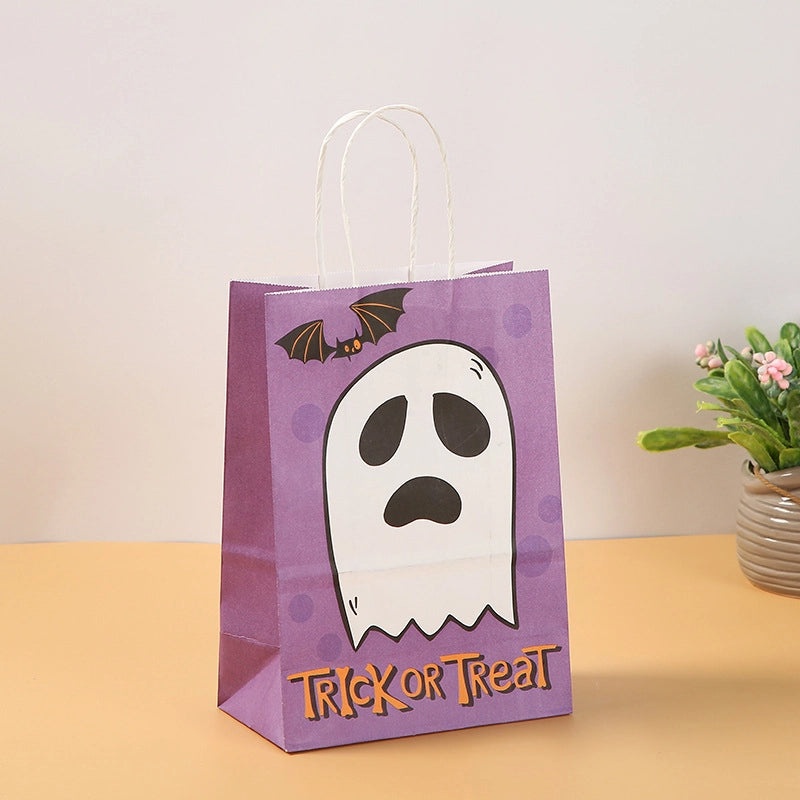 Halloween Adorable Cartoon Paper Treat Bags|Party Supplies