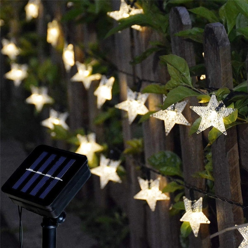 Valentine's Day Acrylic Star String Lights for Romantic Decor|Home Decor & Lighting