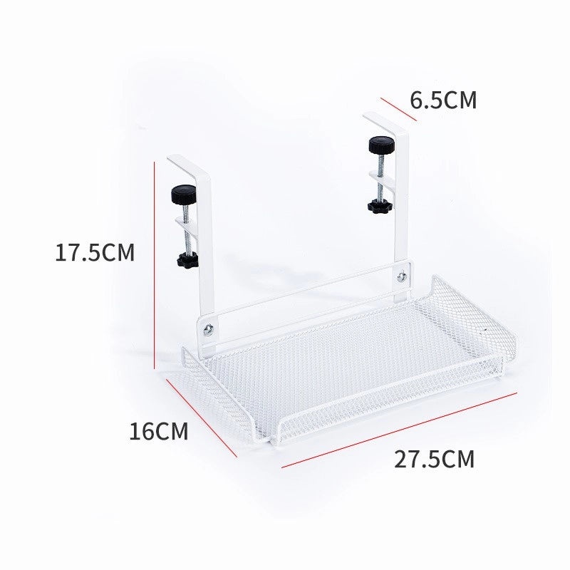 Minimalist Solid Color Carbon Steel Storage Rack for Home Organization|Home Storage & Organization