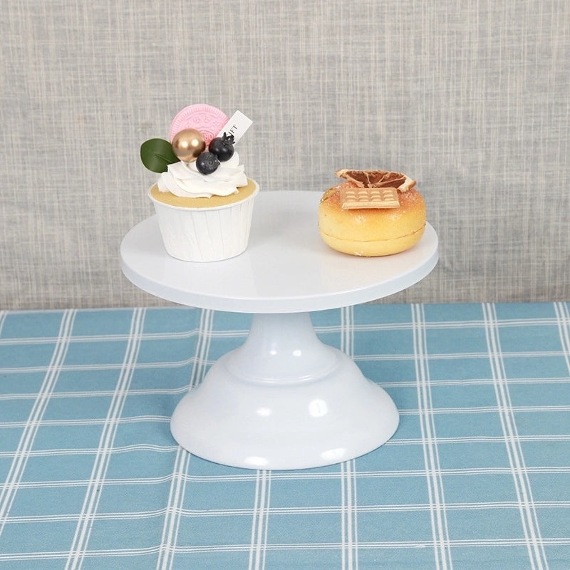 Nordic Solid Color Iron Cake Stand for Daily Use and Parties|Home Decor & Kitchen Accessories