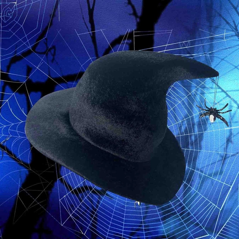 Halloween Witch Wizard Hat Halloween Costume Party Makeup Props|Party Supplies & Costumes