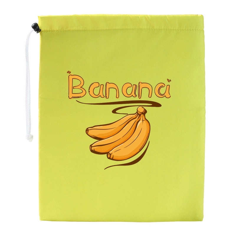 Adorable Alphabet Fruit Pattern Polyester Storage Pouch|Storage Bags