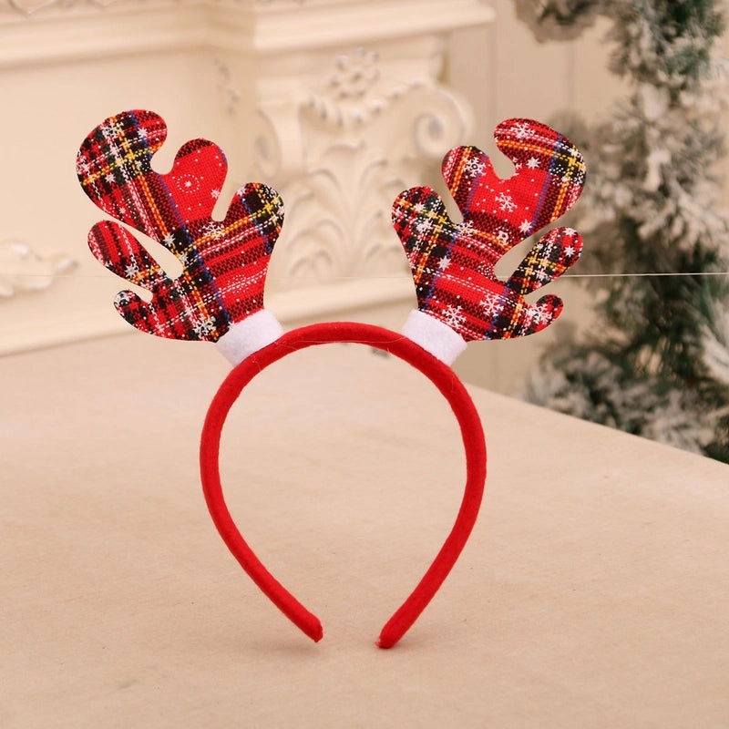 Christmas Snowman and Reindeer Antler Hair Bands Nonwoven Party Accessories|Festive Party Supplies