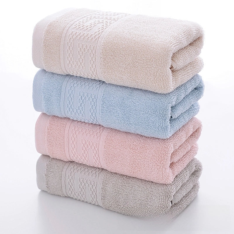 Pure Cotton Embroidered Face Towel for Adults | Home & Living