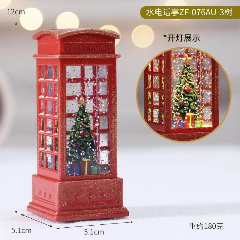 Christmas LED Night Lights Plastic Decoration for Holiday Season | Home Decor Lighting