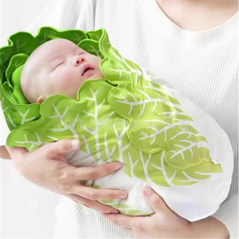 Cozy Green Plant Pattern Nylon Throw Blanket|Home Decor Textiles