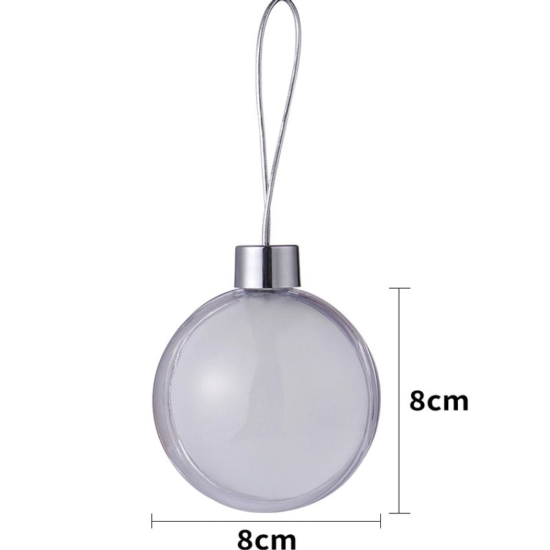 Minimalist Christmas Snowflake Hanging Ornaments Plastic Festival Decorations|Home Decor Ornaments